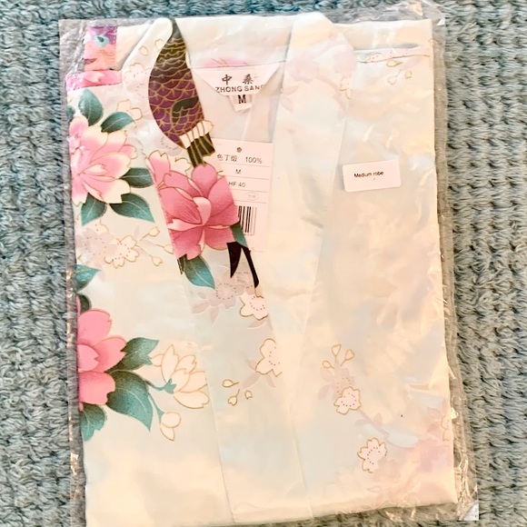 Satin Bridesmaid Robes x3 - all size Medium - Picture 2 of 11